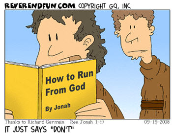 How to run from God