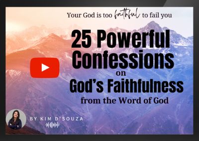 Your God is Too Faithful to Fail you (Powerful Audio-Video)